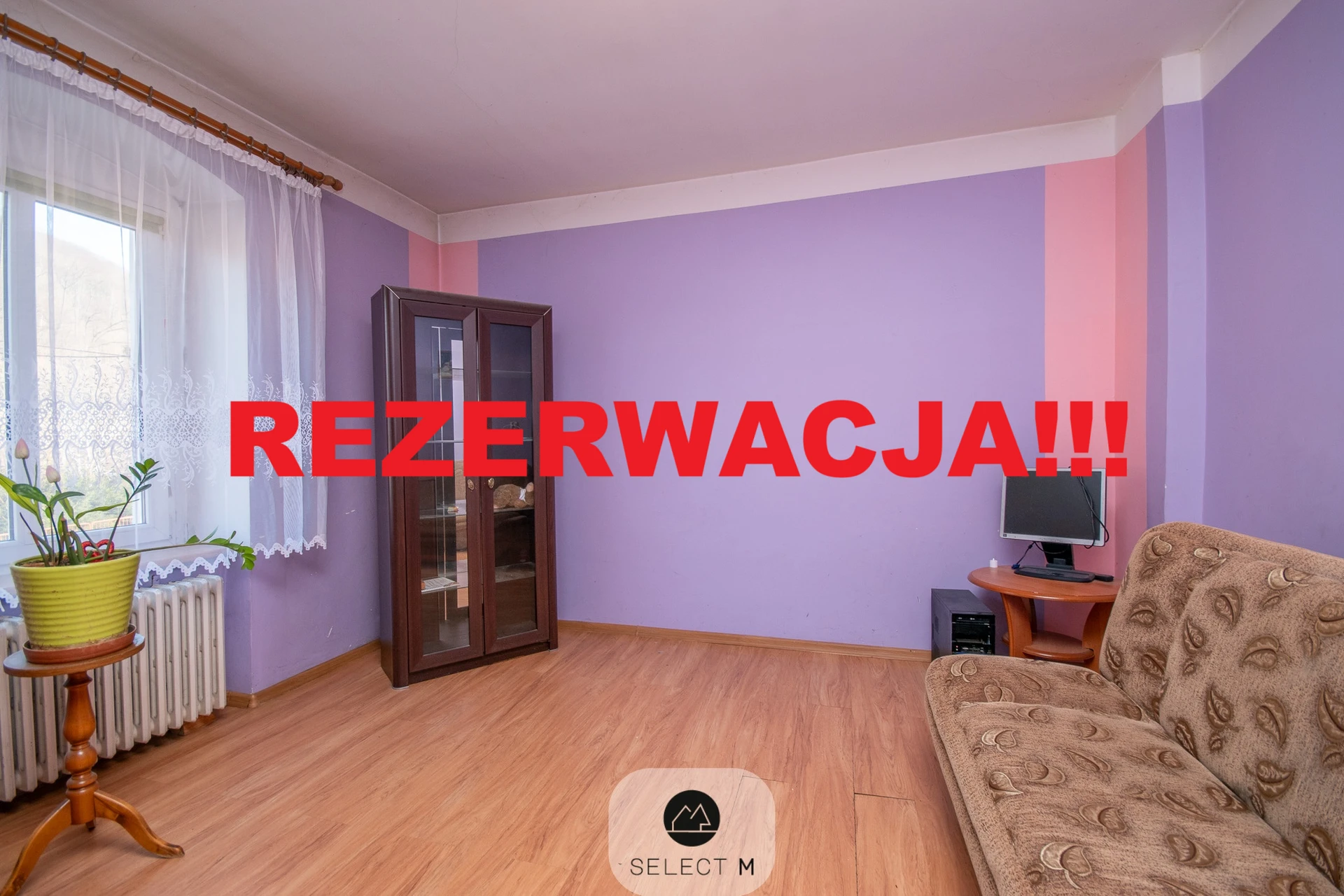 Duże mieszkanie z potencjałem w Wojcieszowie