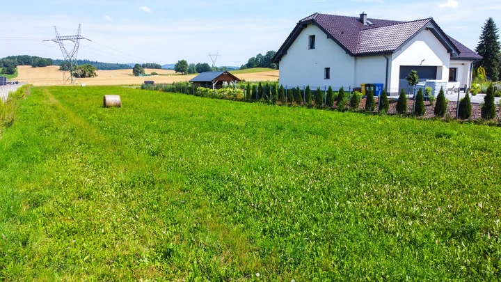 Działka budowlano - rolna w Wojanowie